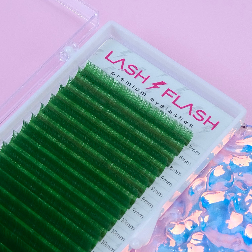 Color False Eyelashes | Mix 7-14 mm Tray