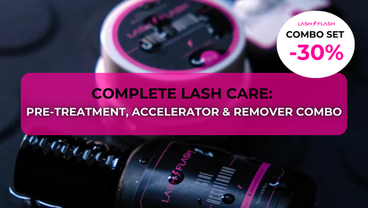 Complete Lash Care: Pre-Treatment, Accelerator & Remover Combo