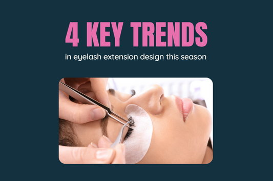 4 popular trends in eyelash extension design of 2024