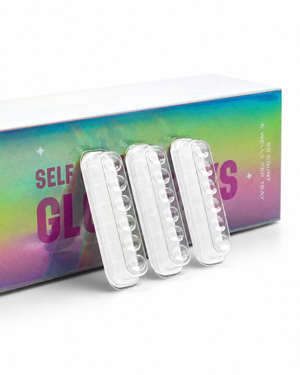 Self-Adhering Glue Trays
