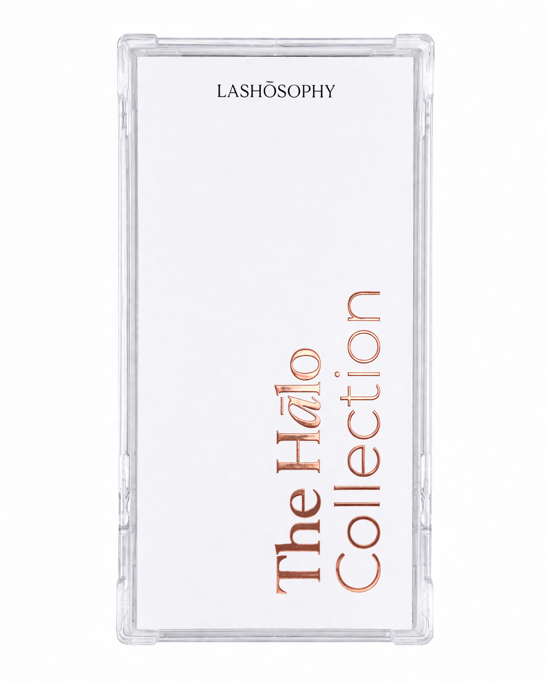 The Hālo Collection 28 Lines Black False Eyelashes| 0.05 Single-Length Tray