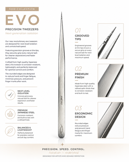 Separate Tweezers "SOUL EVO" by LASHÒSOPHY