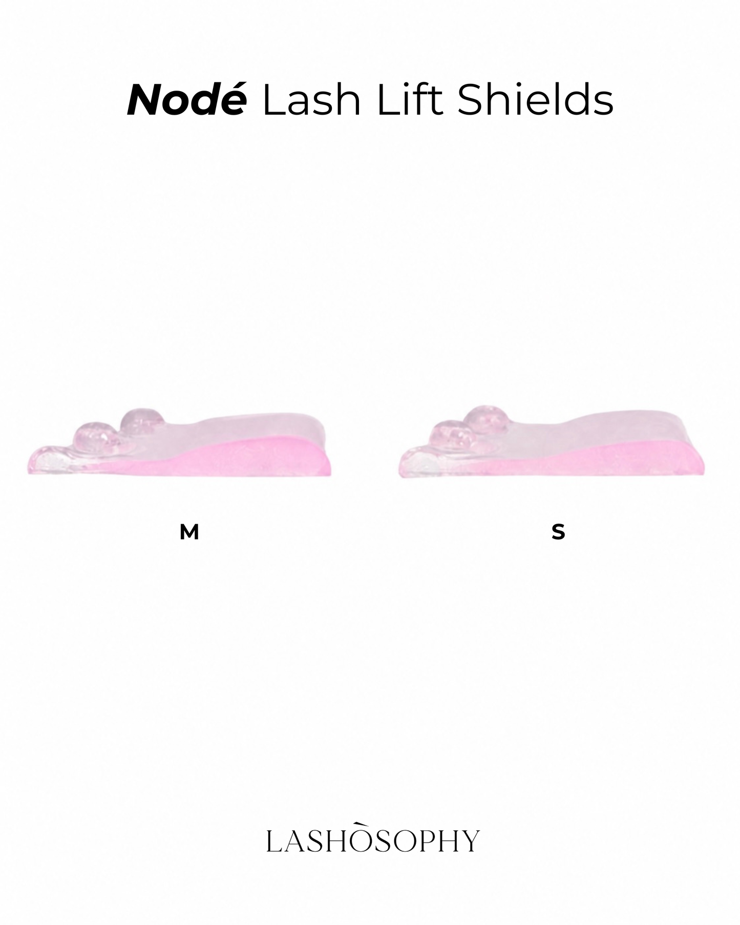 NODÉ Lash Lift Shields | M Curl Teardrop by LASHÒSOPHY
