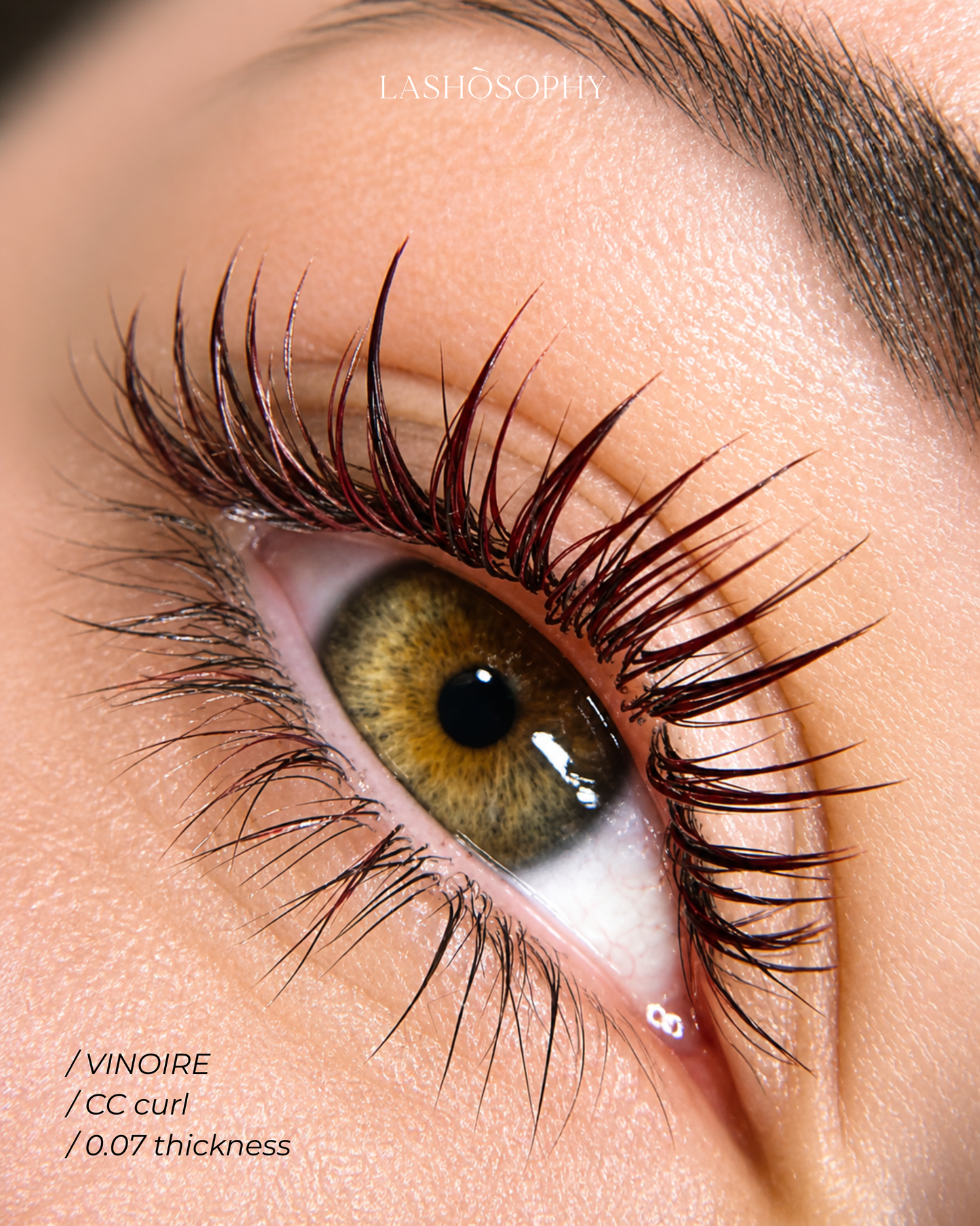 VINOIRE False Eyelashes | 0.07 Mixed Length Tray