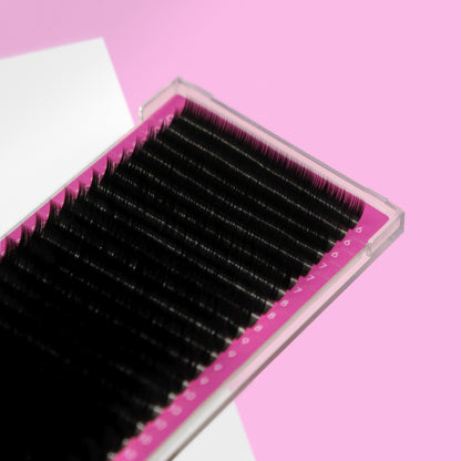 More 28 Lines Black False Eyelashes | Mixed Length Tray