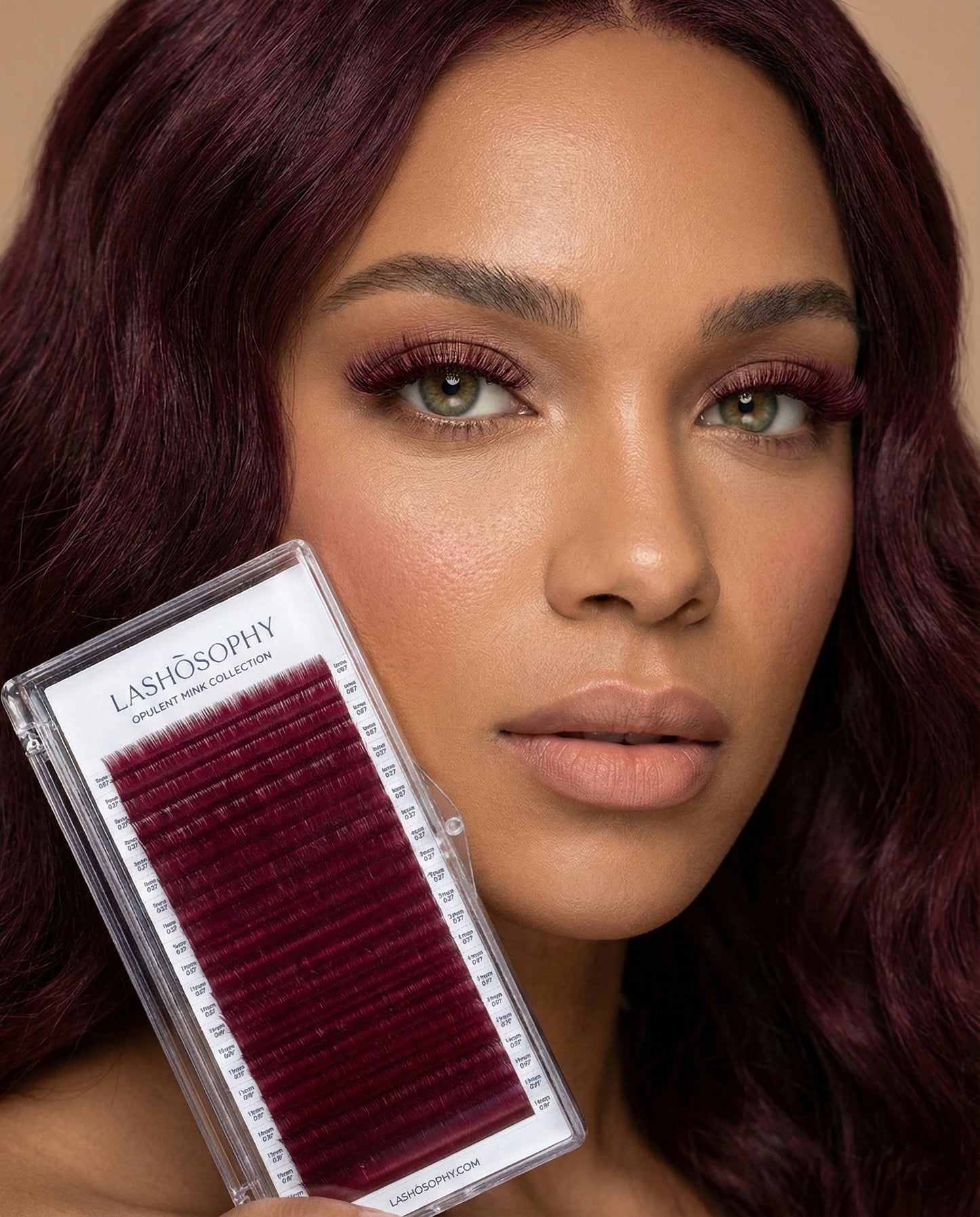 VINOIRE False Eyelashes | 0.07 Mixed Length Tray