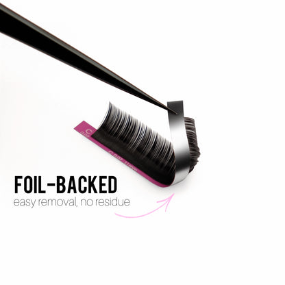 More 28 Lines Black False Eyelashes | Mixed Length Tray