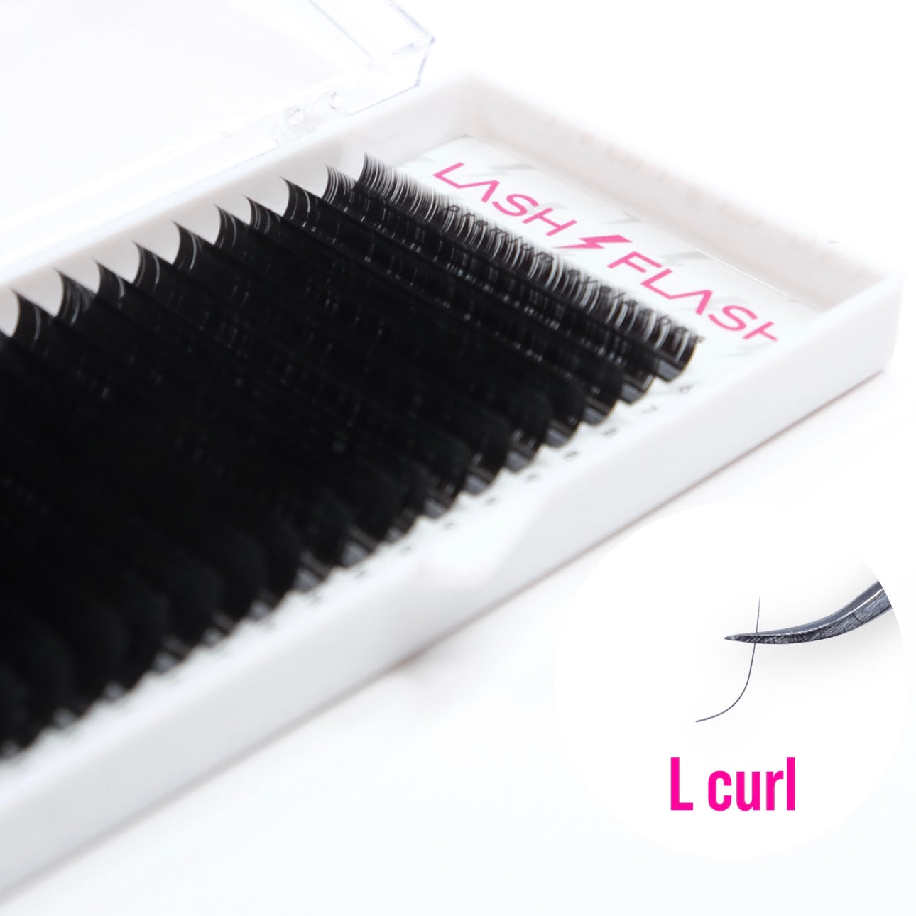 Dark Chocolate False Eyelashes | 0.07 Single-Length Tray